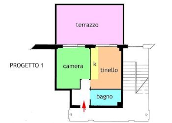 Planimetria - Bilocale corso Regina Margherita, 31, Ospedaletti - foto 23