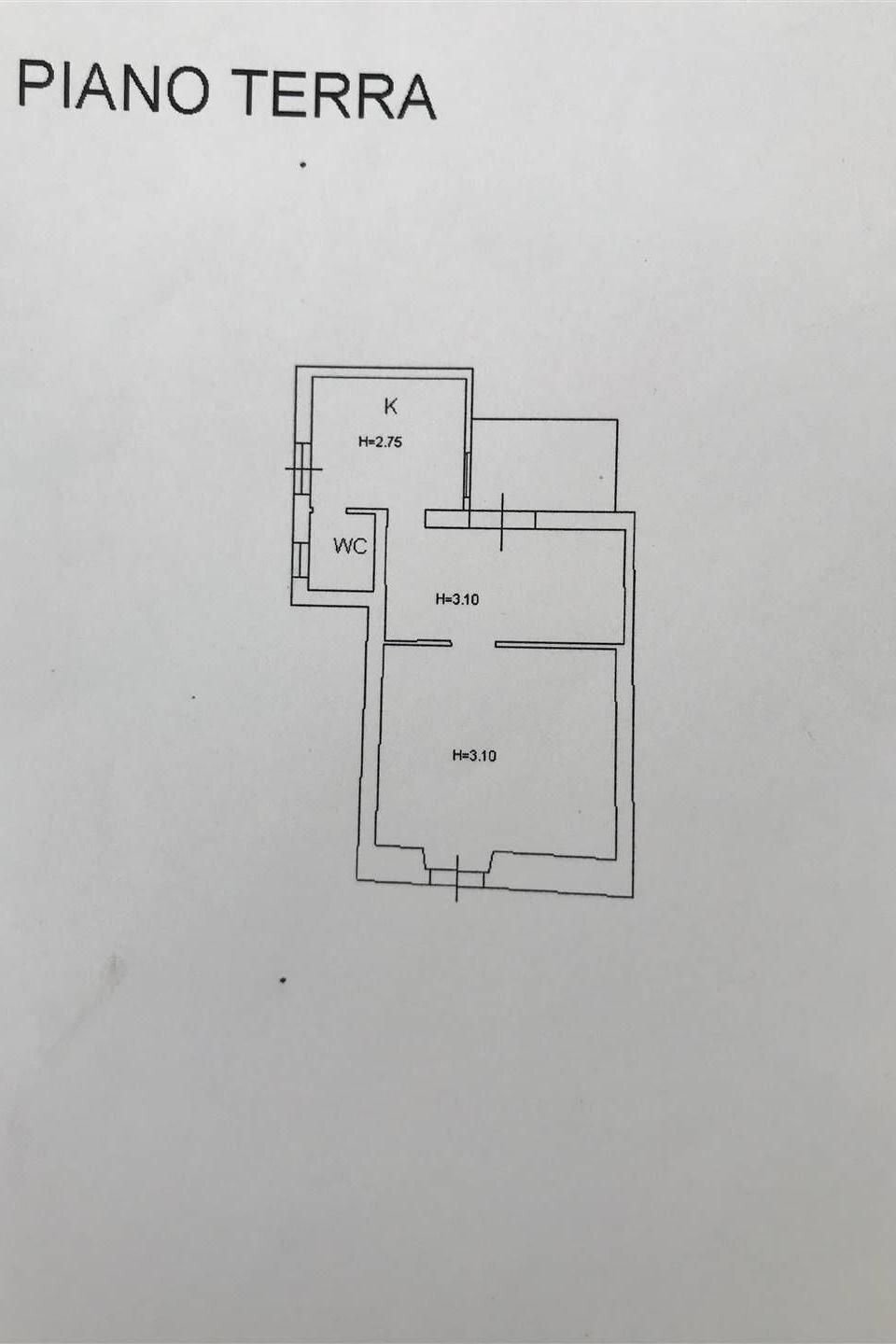 Trilocale via Palermo, Catania - planimetria 1