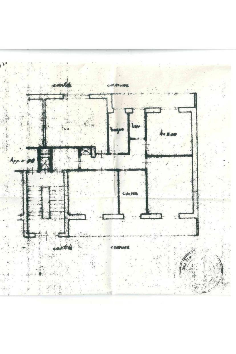 Quadrilocale viale Pestalozzi, Catania - planimetria 1