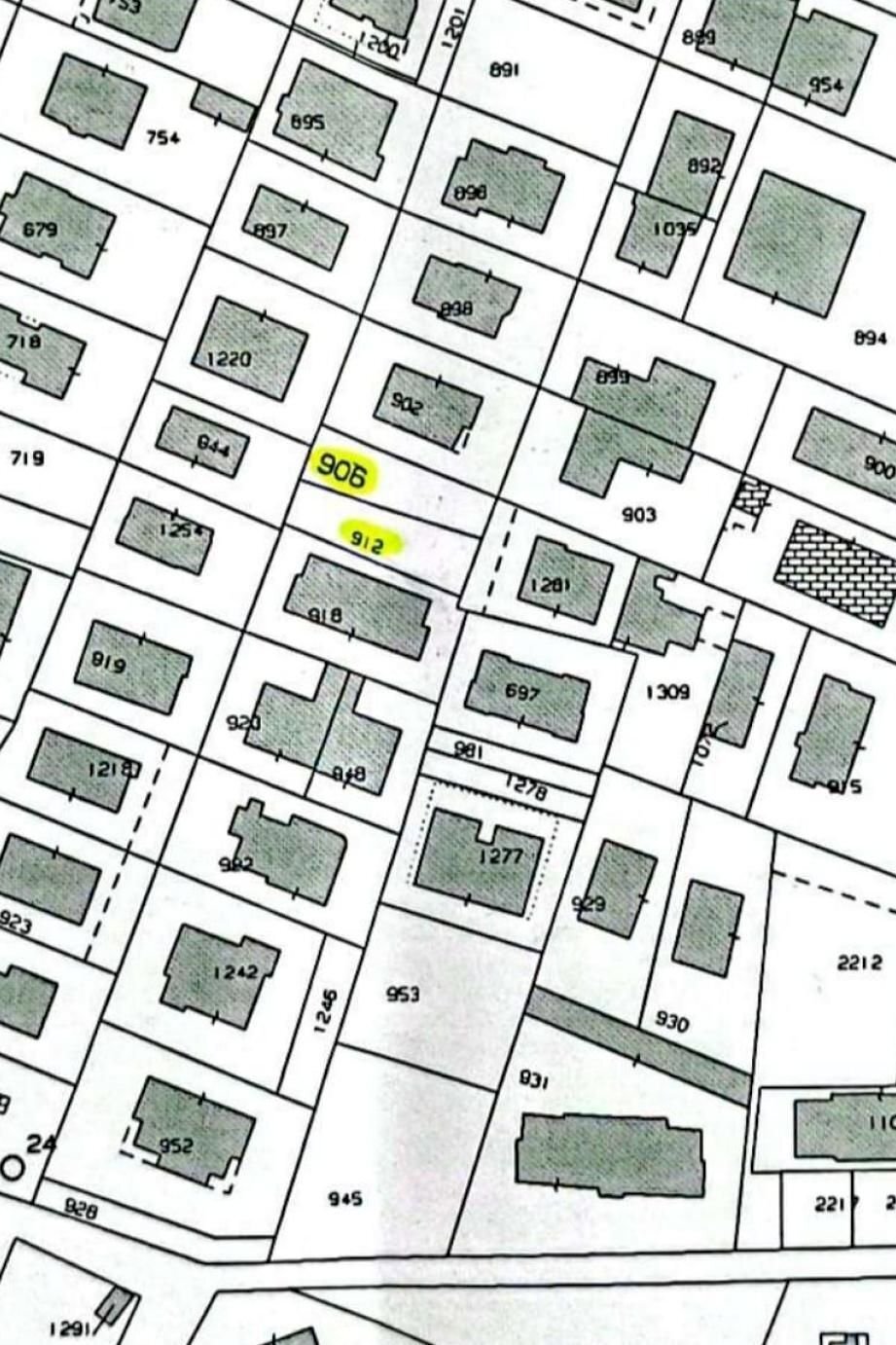 Building land via Carlo Gemmellaro, Motta Sant'Anastasia - floor plans 1