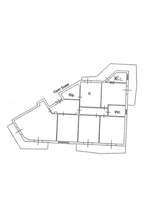 Appartamento via del Bosco, Catania - planimetria 1