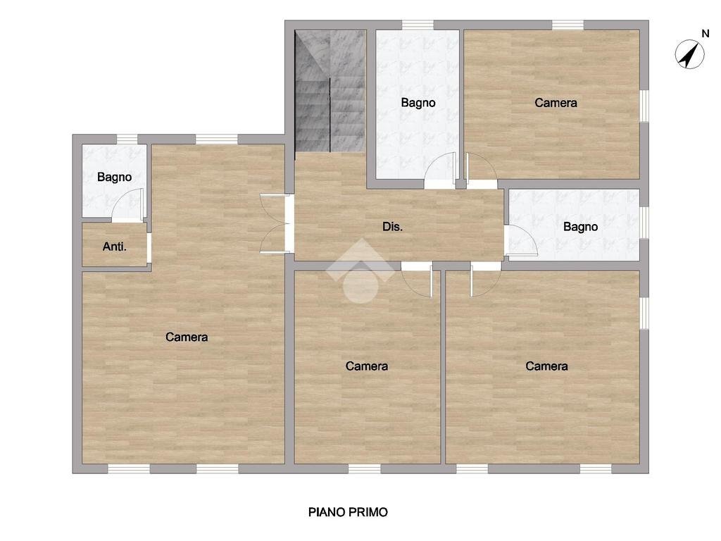 Independent house Via Torrazza, Cotignola - floor plans 1