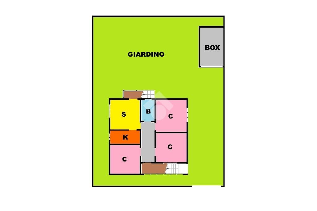 Villa Via Ippolito Nievo, Rho - planimetria 1