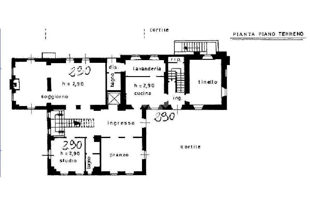 Independent house Via Salita Sant'Anna, Casale Monferrato - floor plans 1