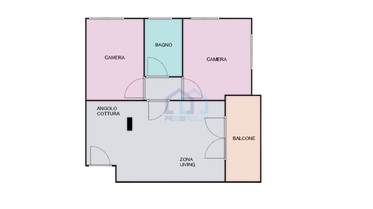 PLANIMETRIA - Trilocale via corona boreale 54, Frabosa Sottana - planimetria 1