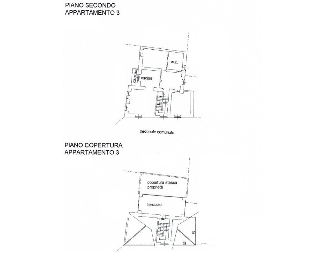 1.jpg - Appartamento all'asta Via Vittorio Veneto 22, Borzonasca - planimetria 1