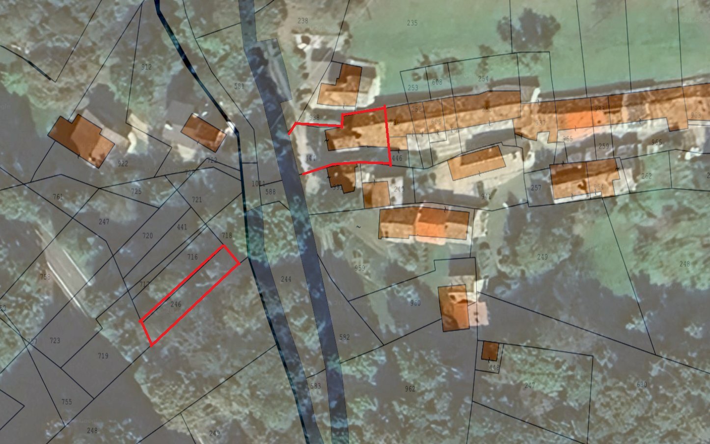 Rustic Borgata Airettta, Paesana - floor plans 1