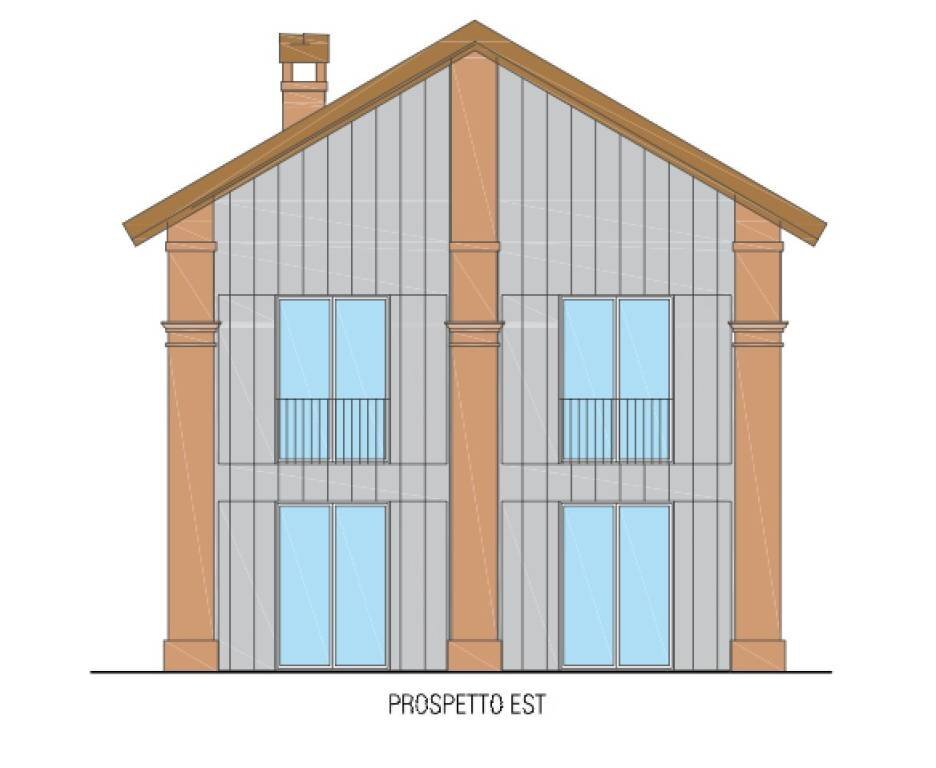 Facciata - Villa via Rigosa, Bologna (zona Borgo Panigale) - foto 2