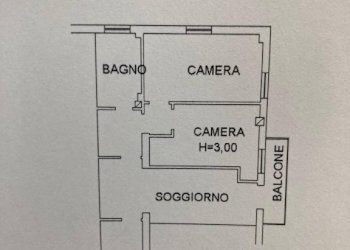 Planimetria - Trilocale via Savona, 1, Bologna (zona Mazzini) - foto 14