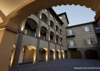 Cortile interno - Bilocale via Spanzotti, 21, Carmagnola - foto 4