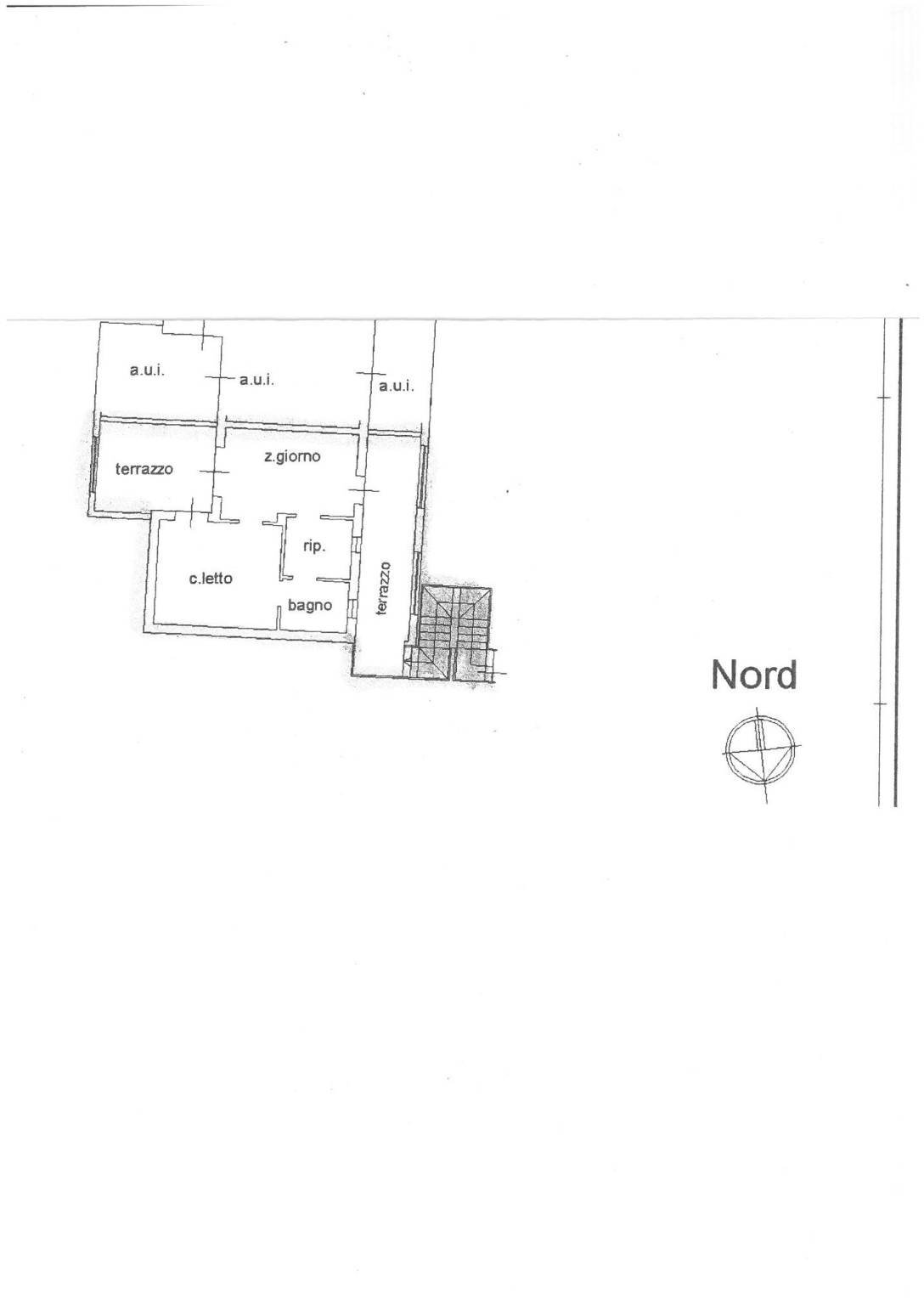 Three-room apartment viale Ippocastani, Ravenna (neighborhood Porto Corsini) - floor plans 1