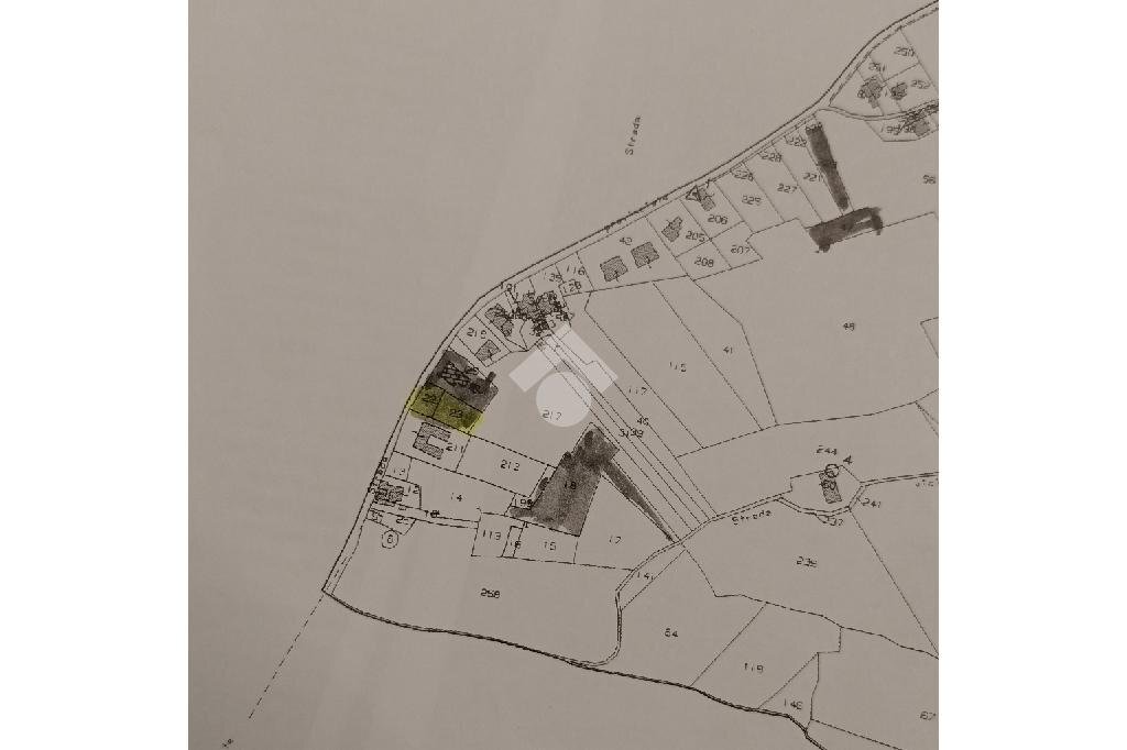 Building land via Roma, Saludecio - floor plans 1