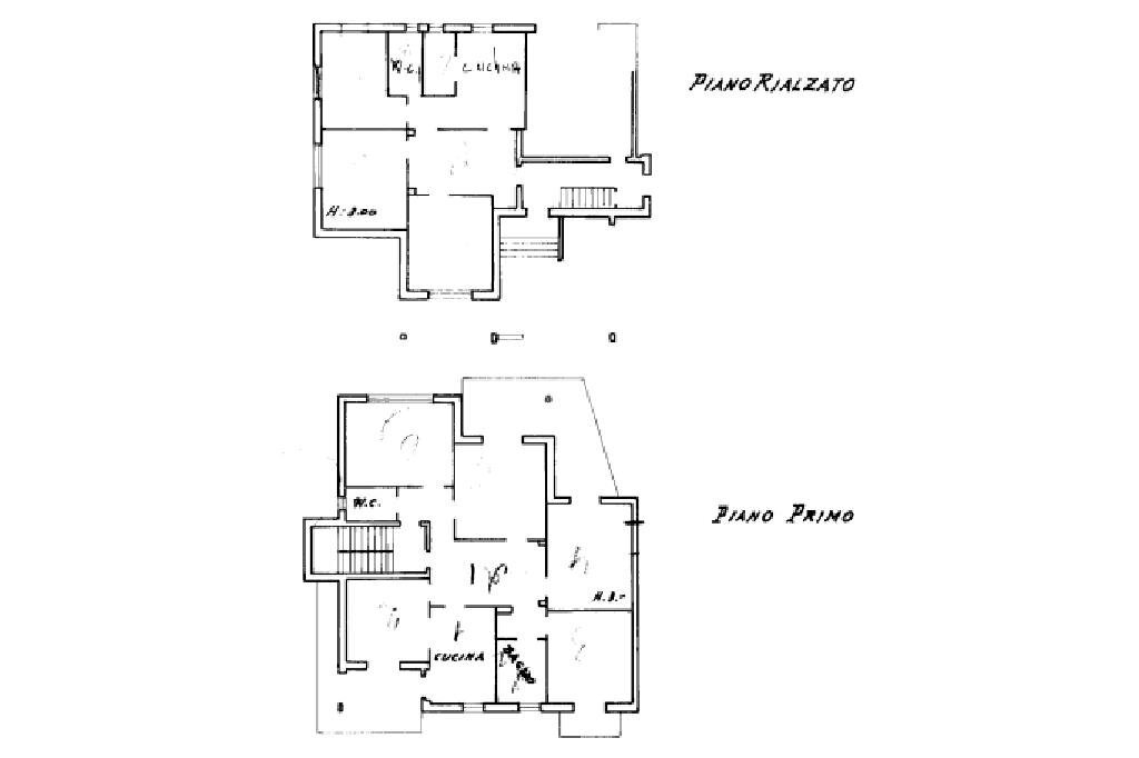 Villa Corso Santo Ignazio, Santhià - planimetria 1