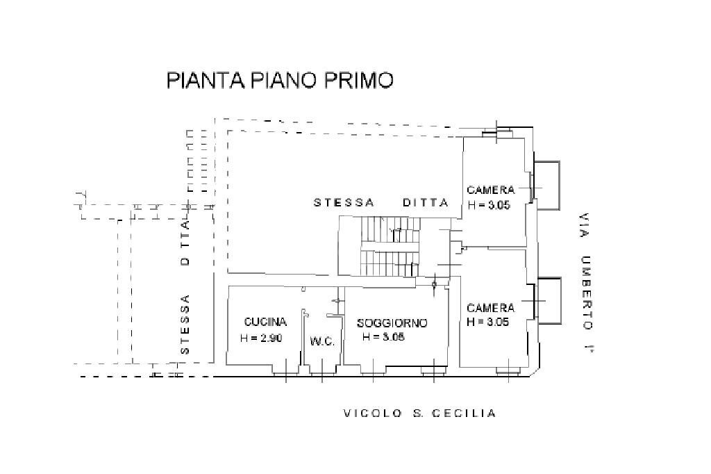Stable - Palace Via umberto I, Giaveno - floor plans 1