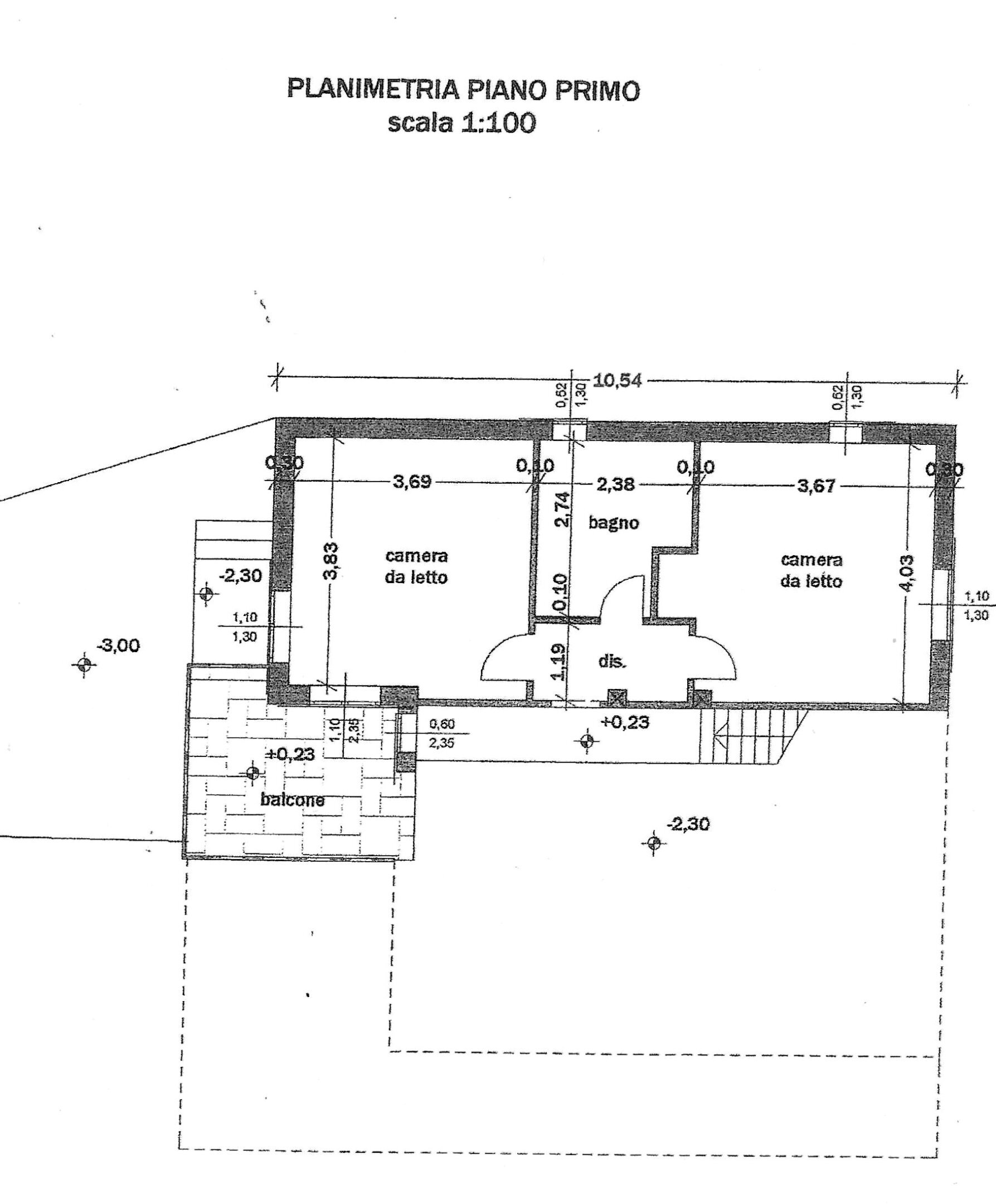 Casa indipendente frazione San Giacomo, Camporosso - planimetria 1