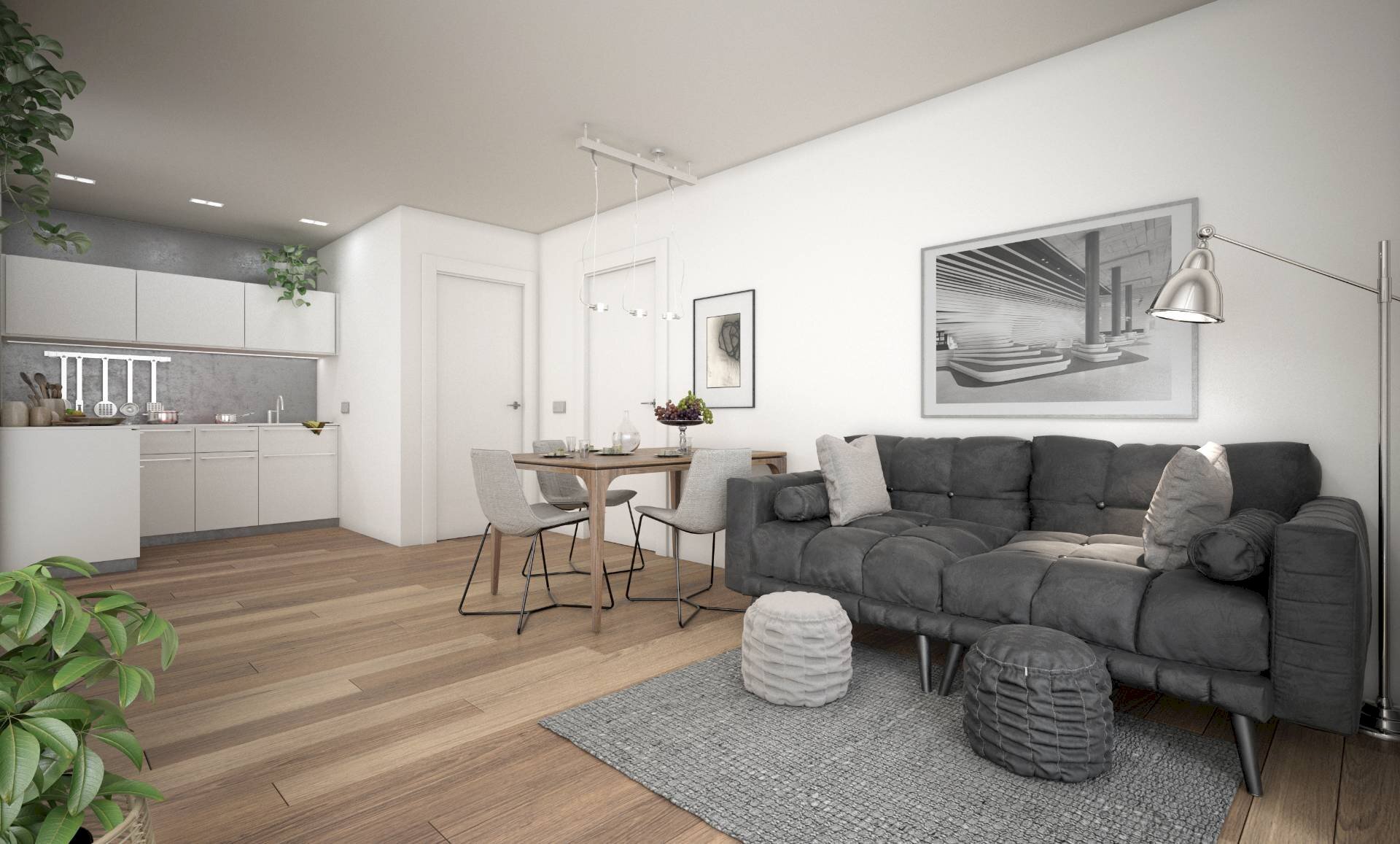 Four-room apartment VIA Dosso Dossi, Trento - photo 3