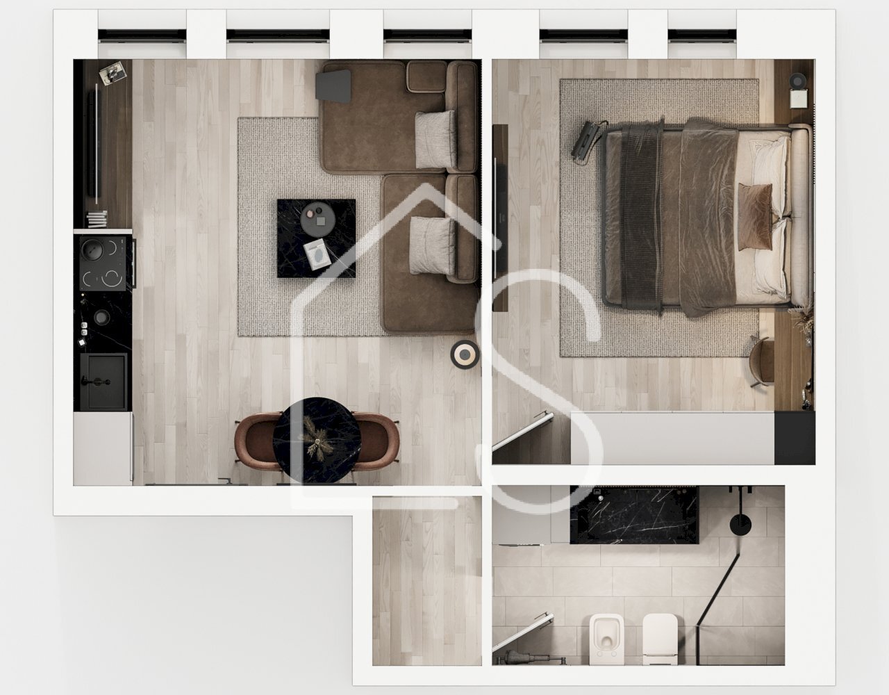 image00008.JPG - Appartamento Via King 38, Bologna - planimetria 1