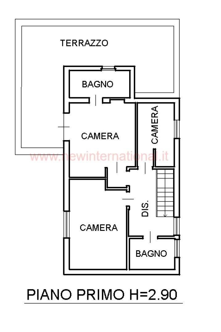 Villa via Lorenzo Viani, Forte dei Marmi - floor plans 1