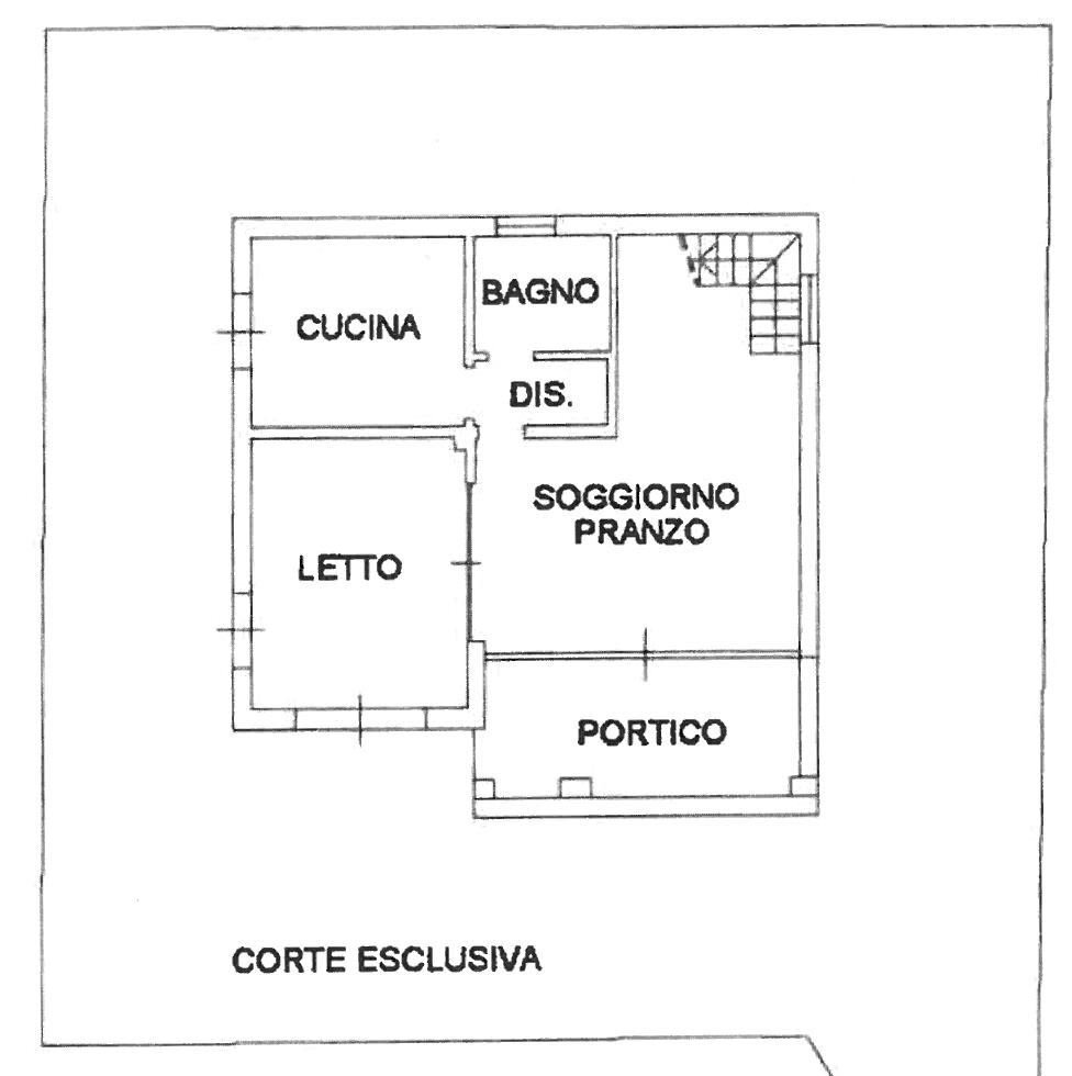 Villetta Cervia - planimetria 1