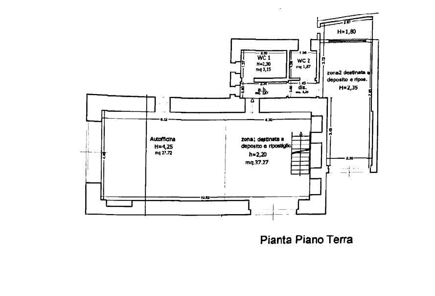 Laboratorio Via Alberobello, Martina Franca - planimetria 1