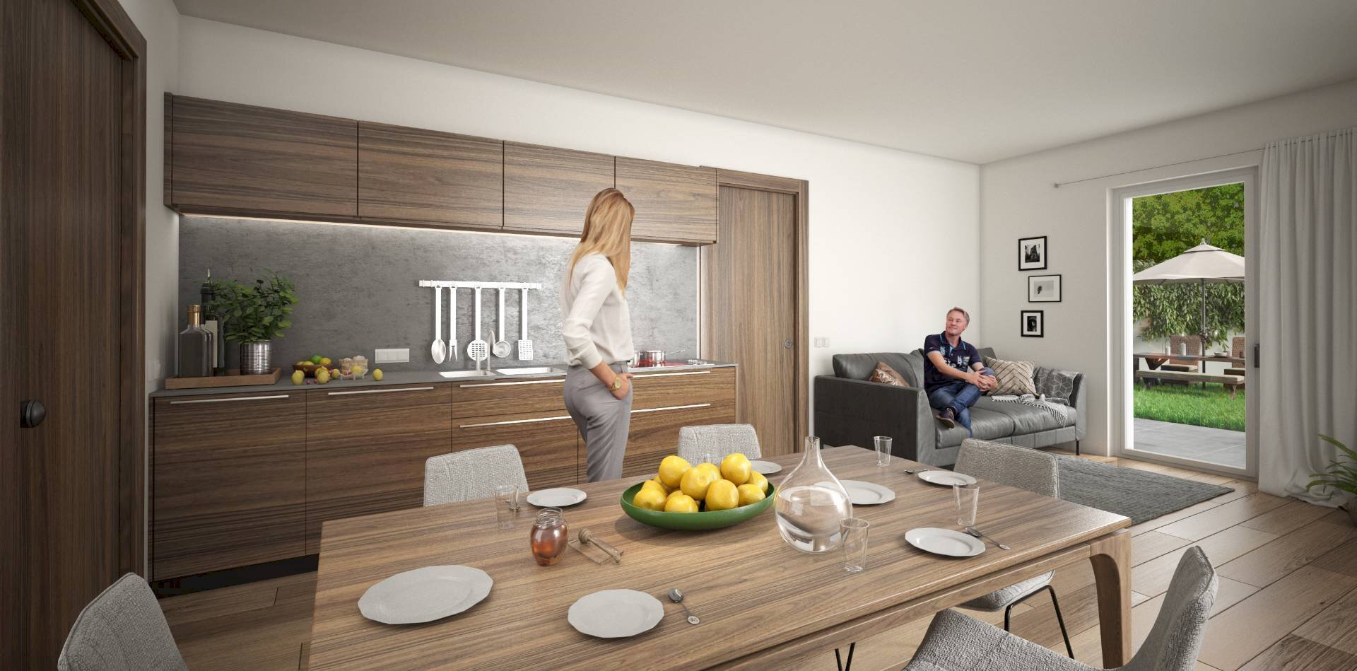 Three-room apartment SALITA DEI MOLINI, Trento (neighborhood Villazzano) - photo 3