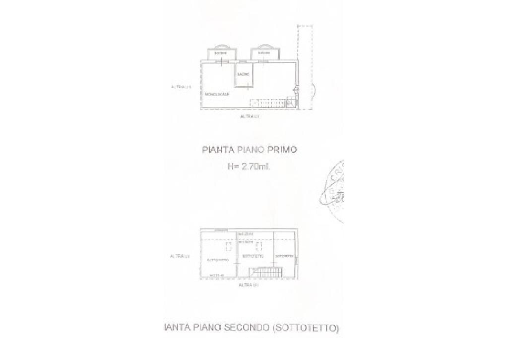 Trilocale Via Ospedale, Saludecio - planimetria 1