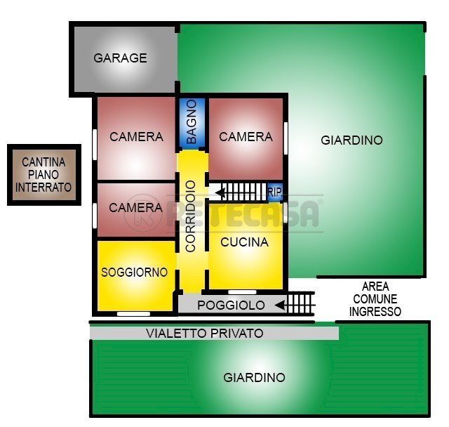 Retecasa_Cornedo - Apartment via iv novembre 7, Cornedo Vicentino - floor plans 1
