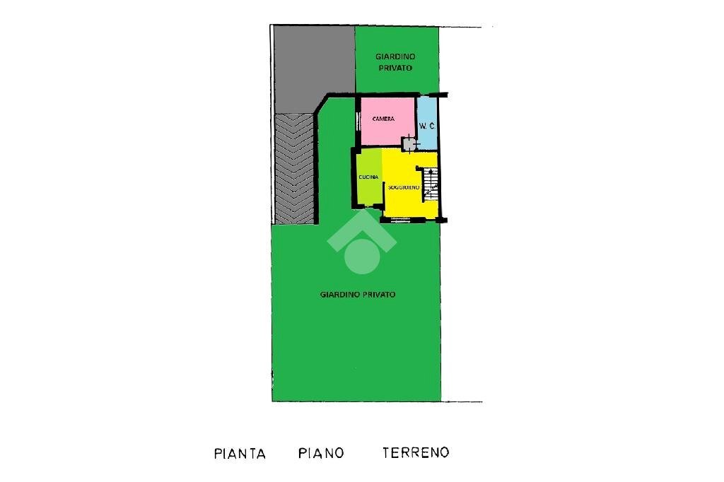 Villa Strada carignano, La Loggia - floor plans 1