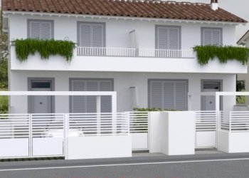 Facciata - Villa a Schiera via Alfonso La Marmora, Poggio a Caiano - foto 1