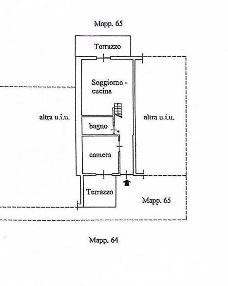 planimetria.JPG - Three-room apartment Via Don Sasso, Civezza - floor plans 1