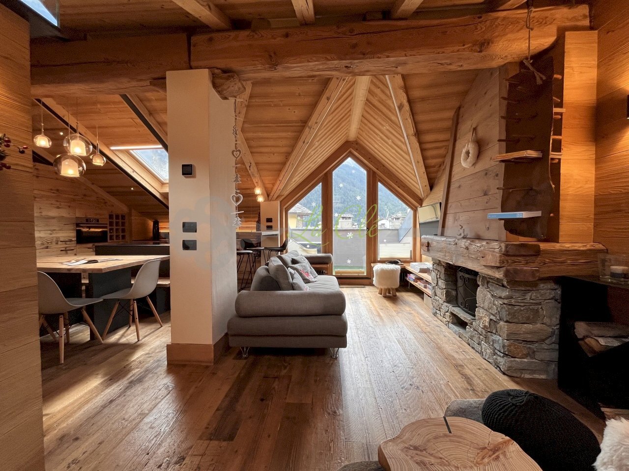 AFFITTO COURMAYEUR: salotto - Trilocale Courmayeur - foto 1