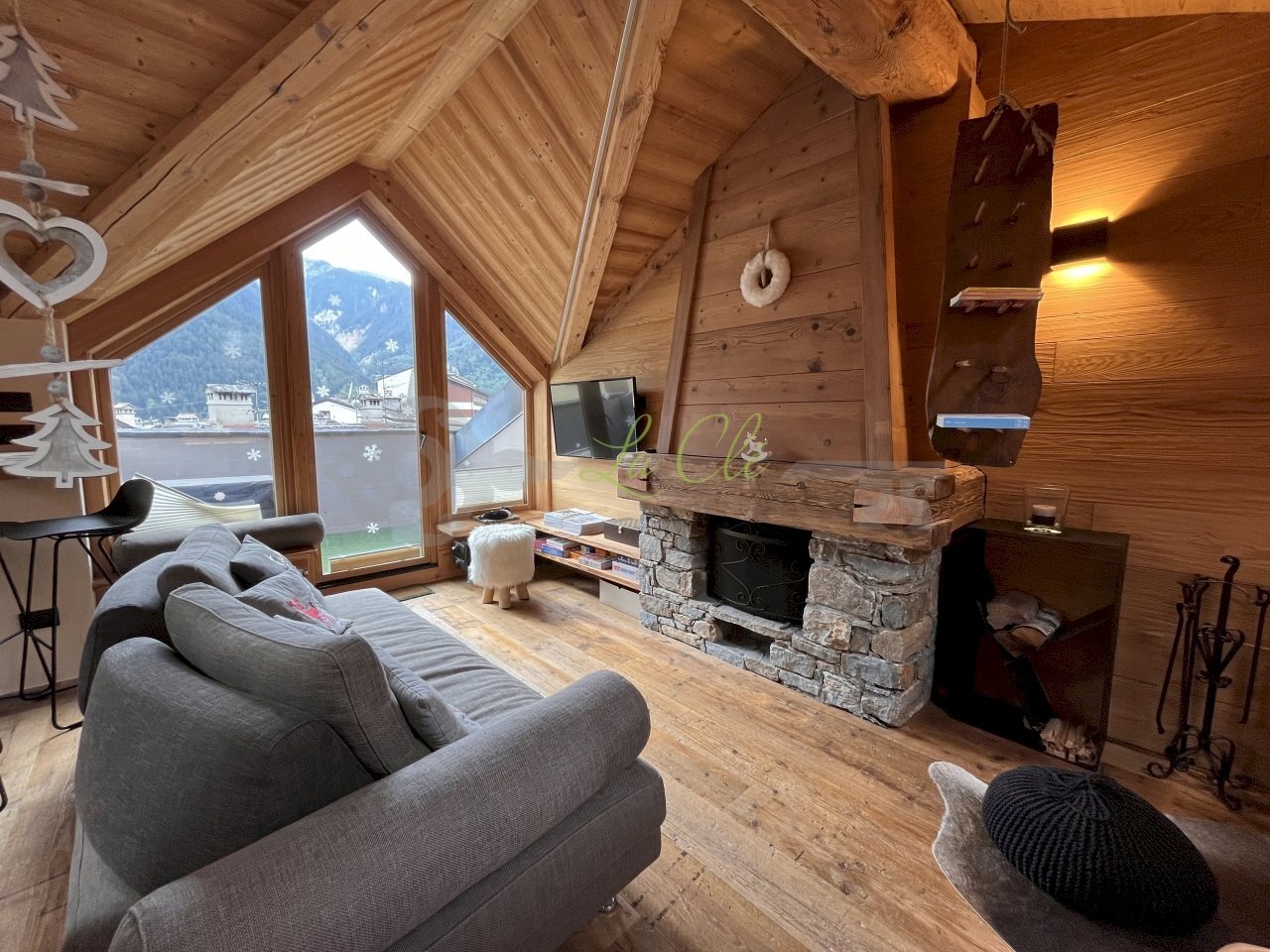 AFFITTO COURMAYEUR: salotto - Trilocale Courmayeur - foto 2