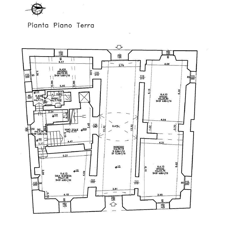 Office Anzola dell'Emilia - floor plans 1