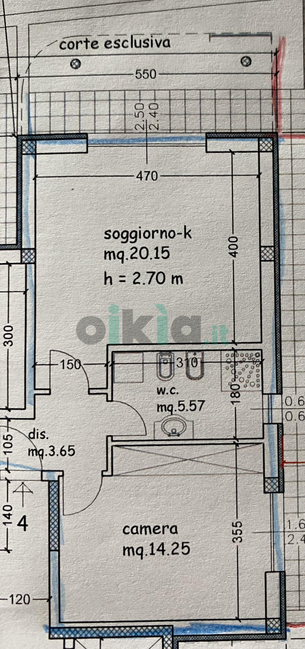 Bilocale Via Ernesto Che Guevara, 17, Albenga - planimetria 1