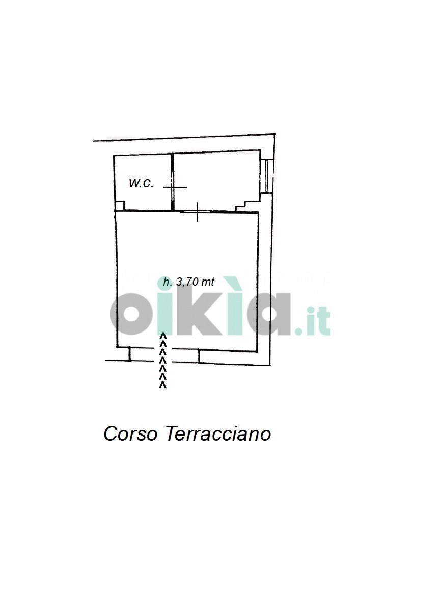 Locale Commerciale Corso Nicola Terracciano, 20, Pozzuoli - planimetria 1