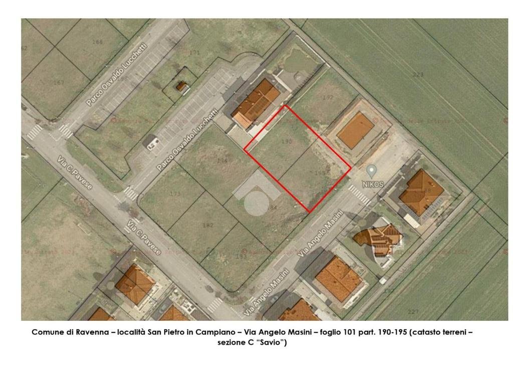 Building land Via Angelo Masini, Ravenna (neighborhood San Pietro in Campiano) - photo 1