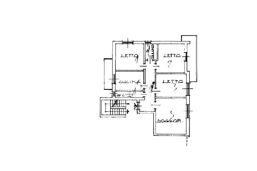 Apartment Via Milano, Vigliano Biellese - floor plans 1