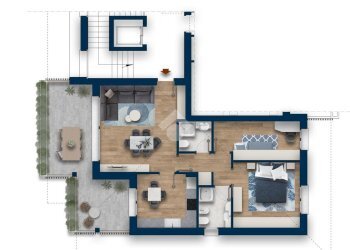Three-room apartment Via Brenta, Cesate - photo 15