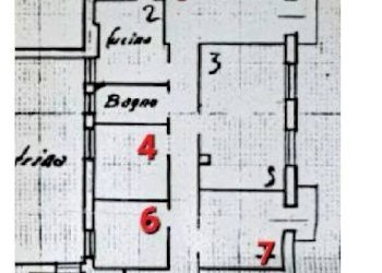 Planimetria - Terreno non edificabile salita Antonio Giusti, 5, Genova (zona Principe) - foto 4