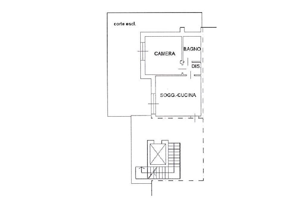 Bilocale Largo della cooperazione, Zola Predosa - planimetria 1