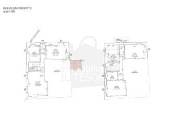 Planimetria - Casa indipendente Località Antico Cerreto, Maiolo - foto 6