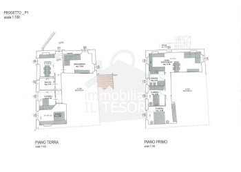 Planimetria - Casa indipendente Località Antico Cerreto, Maiolo - foto 7