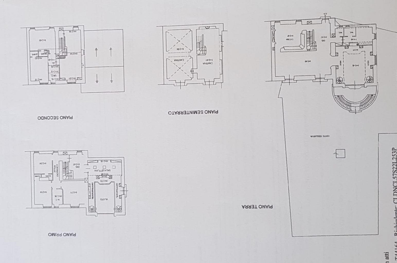 Casa indipendente via Roma, Torrebruna - planimetria 1