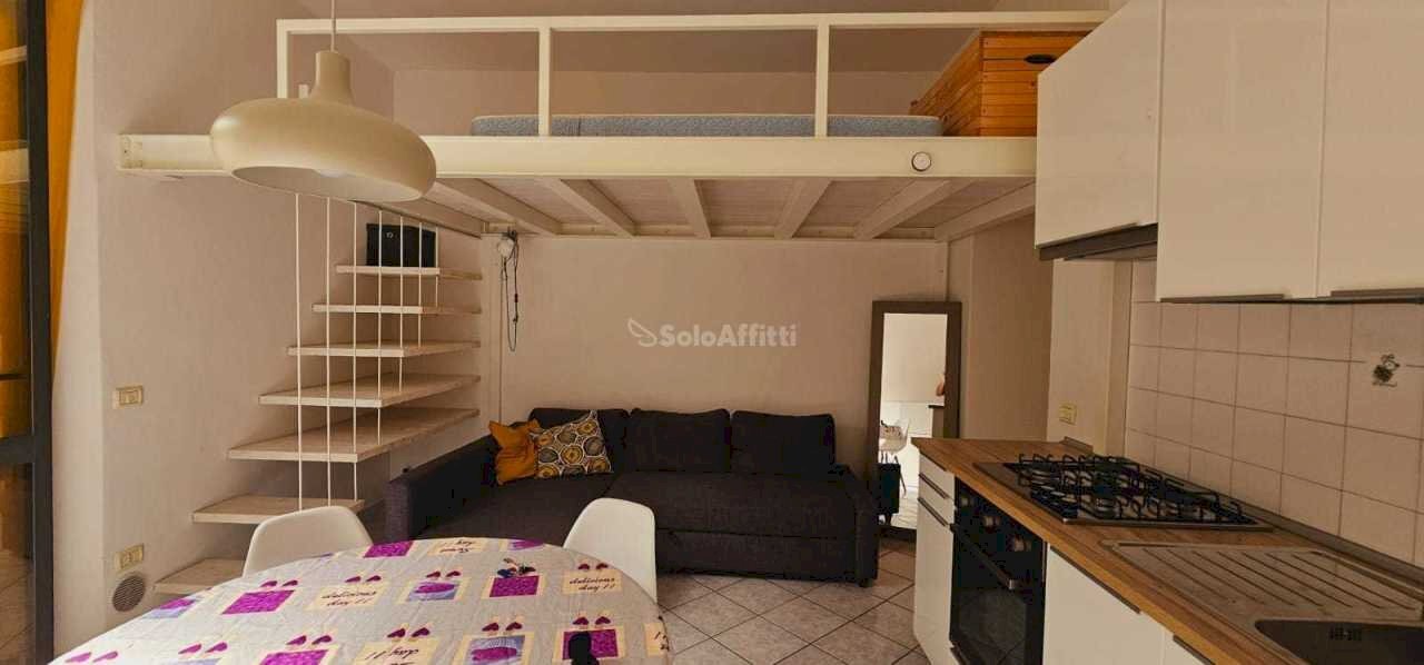 Soggiorno con angolo cottura - Monolocale Via Palazzola snc, Forlì - foto 2