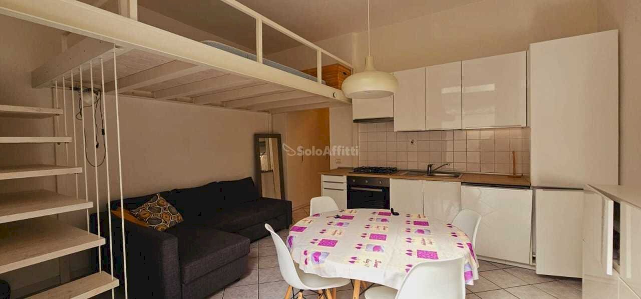 Soggiorno con angolo cottura - Monolocale Via Palazzola snc, Forlì - foto 3