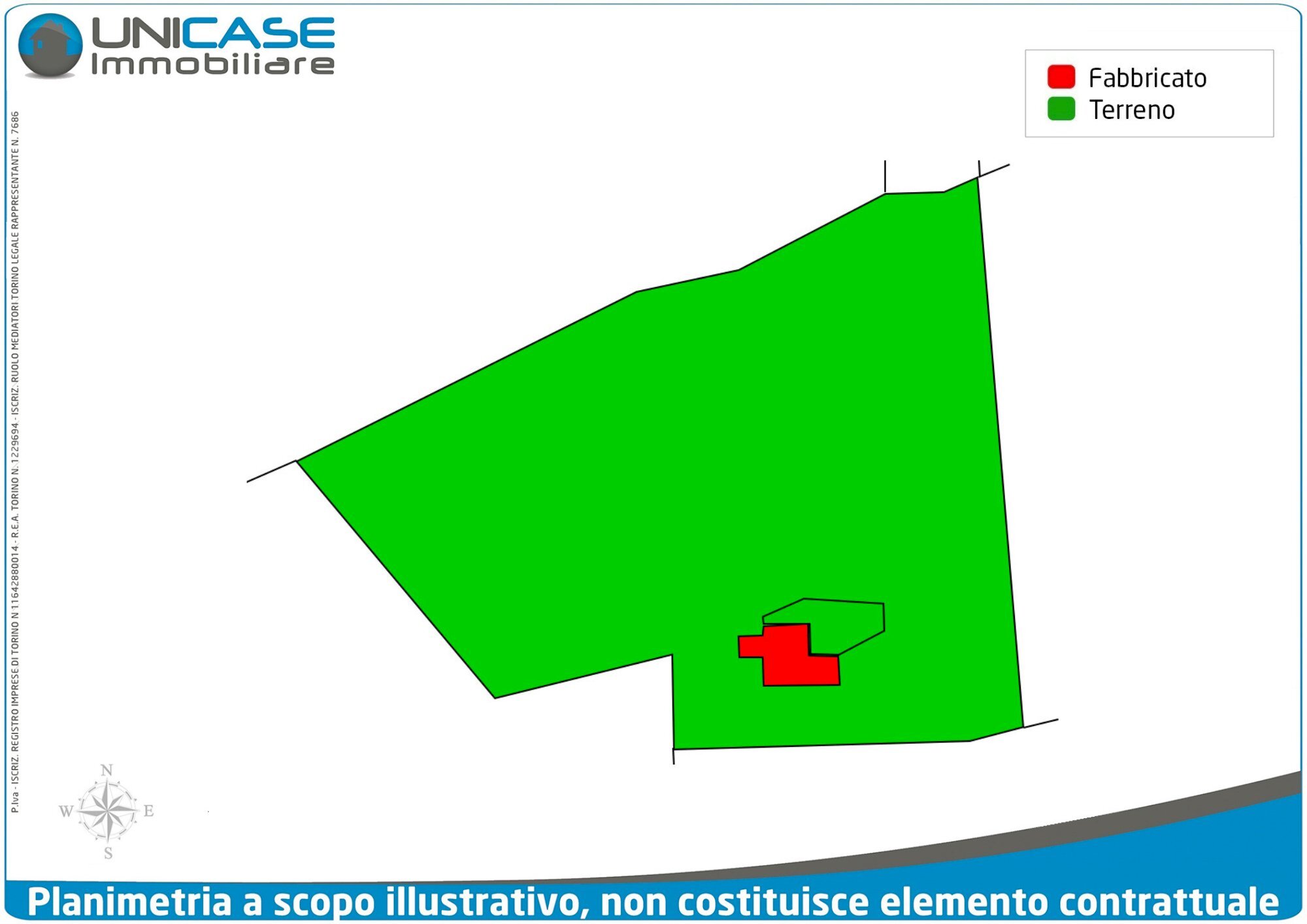 Baita loc. Cumbal Nora, Torre Pellice - planimetria 1