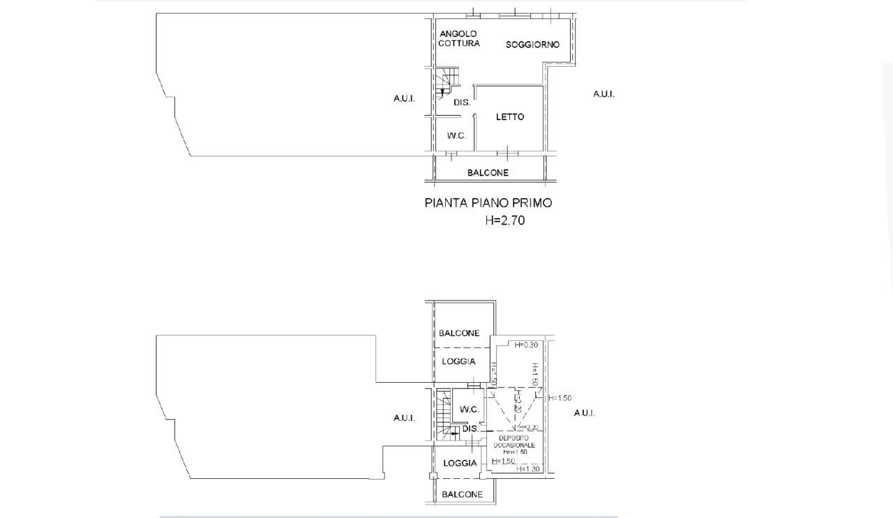 Appartamento Cervia - planimetria 1