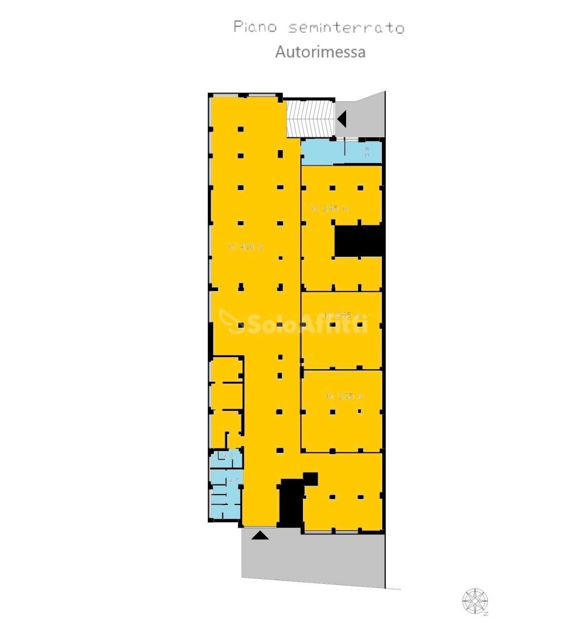 planimetria_vendita.jpg - Locale Commerciale Catanzaro - planimetria 1