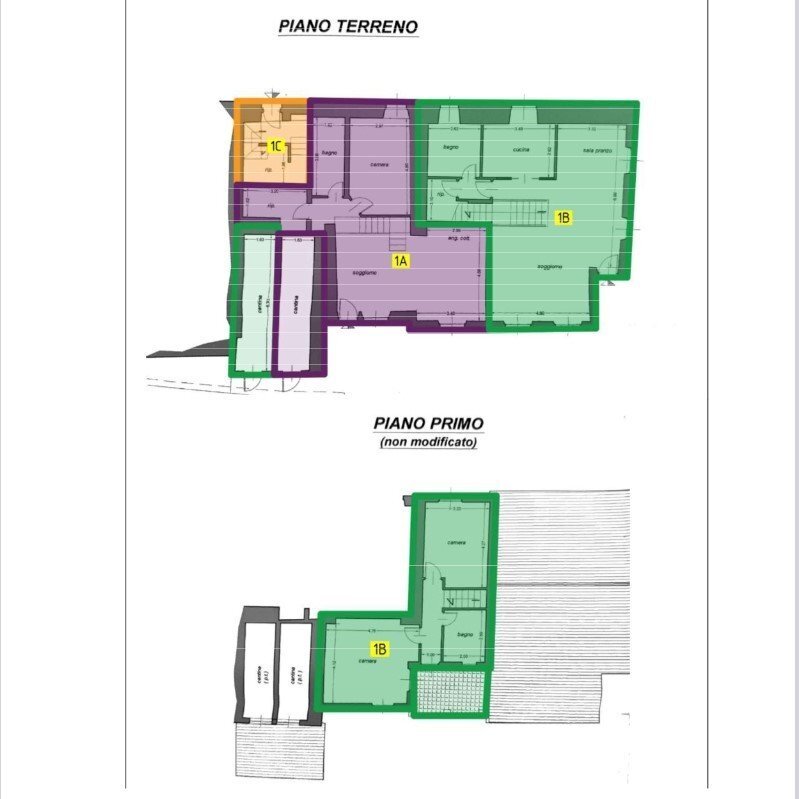 2.jpg - Casa indipendente all'asta Villa Fontane snc, Sestri Levante - planimetria 1