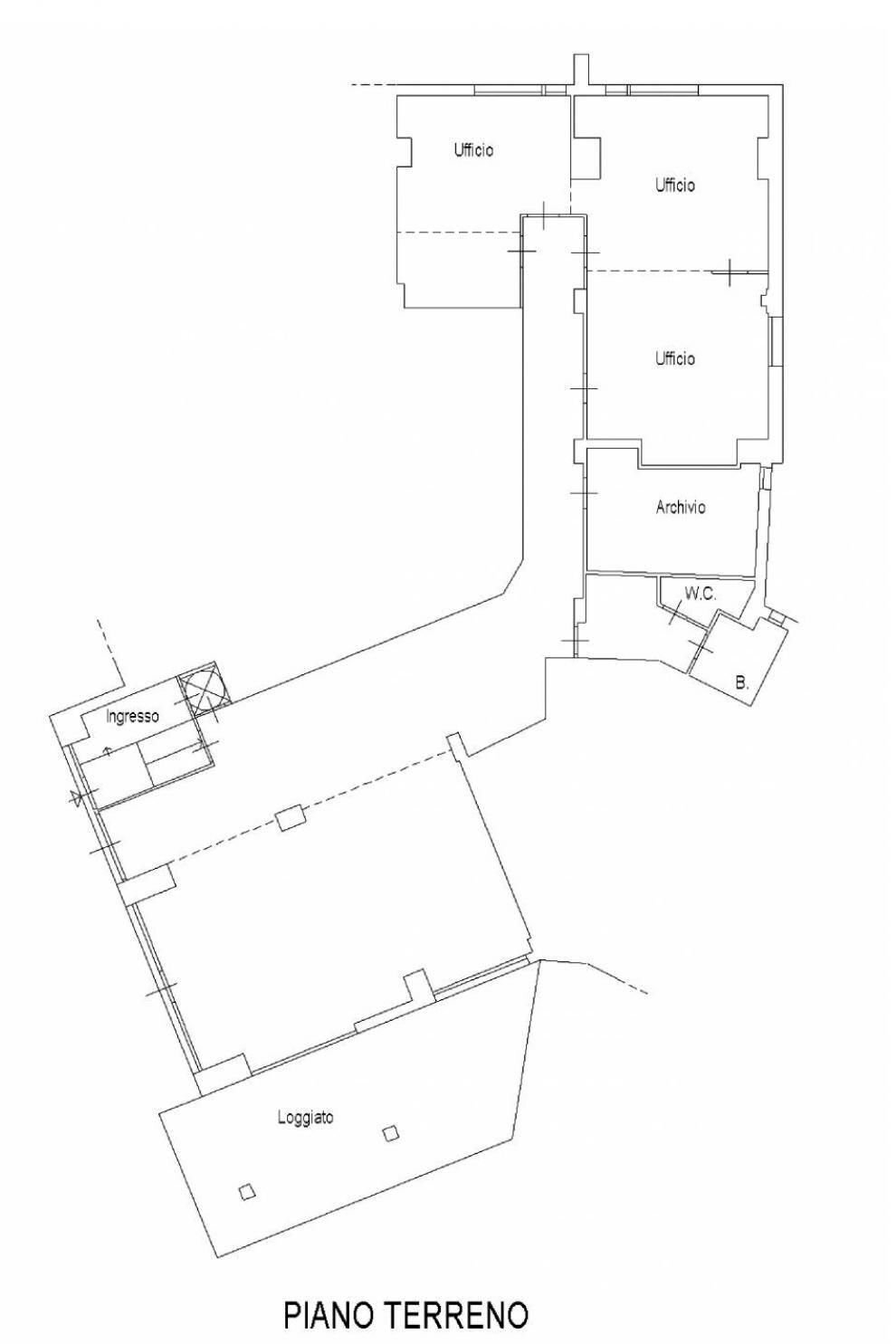 Ufficio via dei Macelli, Signa - planimetria 1